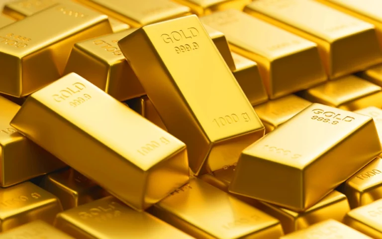 Gold being processed at a refinery in Ghana