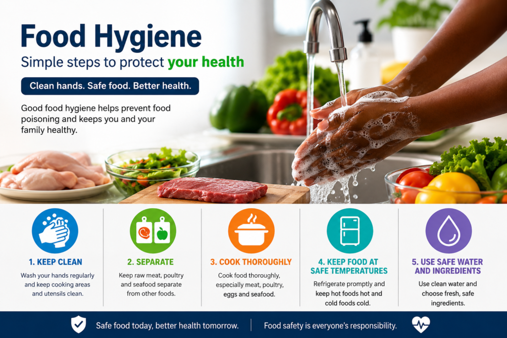 Hygiene: Steps to prevent food poisoning