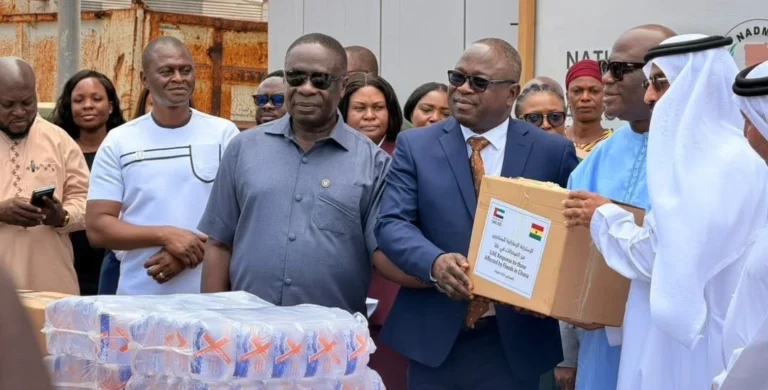UAE Donates $1 Million in Relief Items to Ghana Flood Victims
