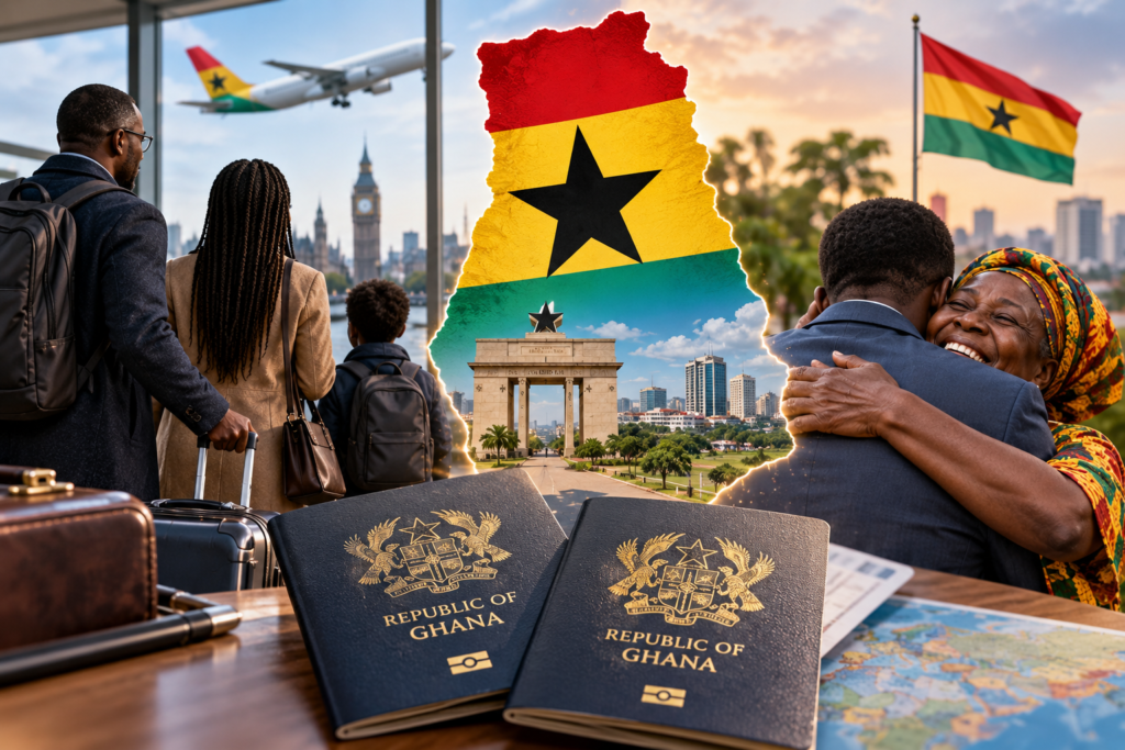 Ghanaian diaspora community follows proposed changes to Ghana's dual citizenship laws.