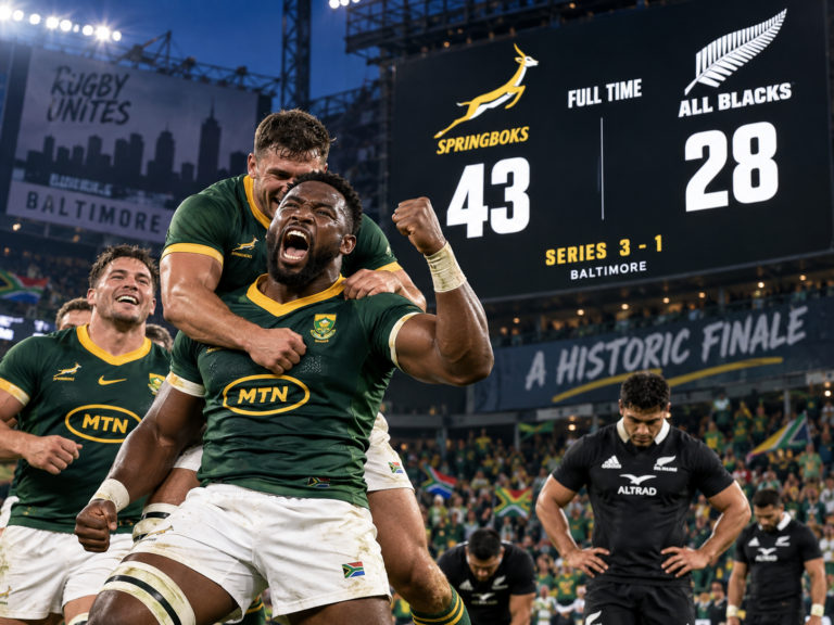 Springboks Triumph in Baltimore