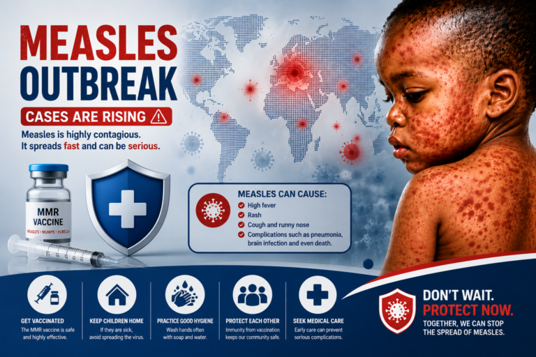 Four measles cases confirmed at Kpone Kokompe as health authorities intensify surveillance Nukunya