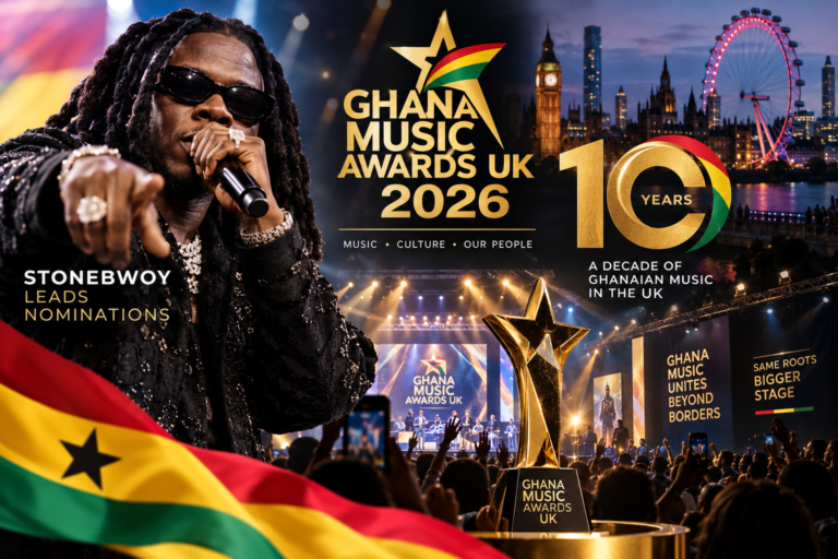 Stonebwoy Leads Nominations as Awards Celebrate 10 Years