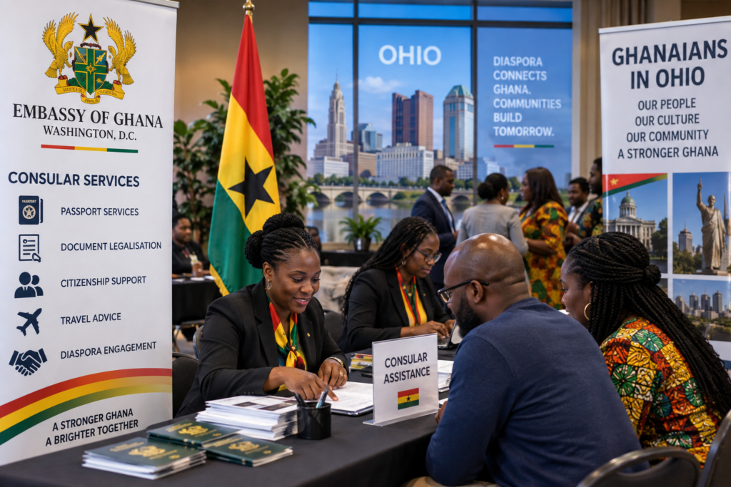Ghanaian Consular Outreach in Ohio