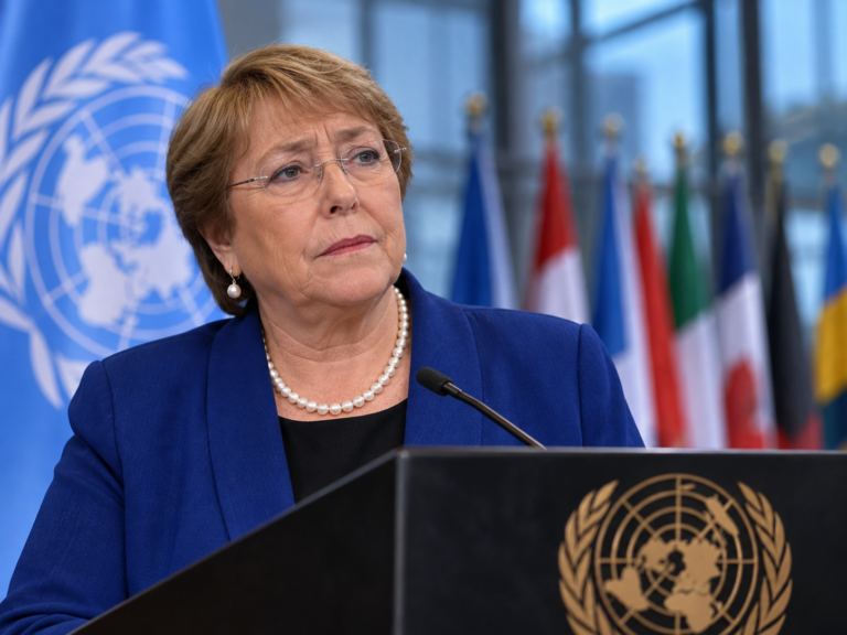 Michelle Bachelet at the United Nations