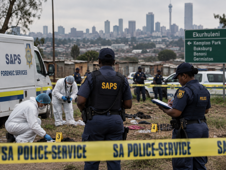 South African police investigate the deaths of nine women in Ekurhuleni near Johannesburg