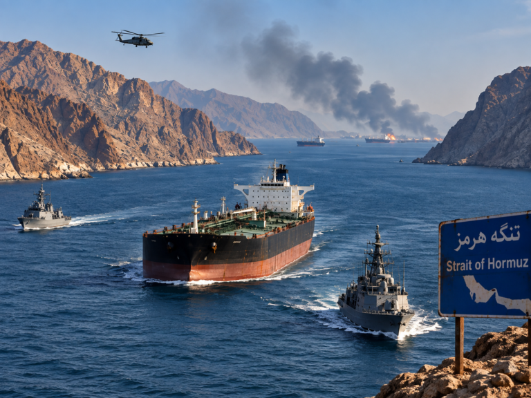 Strait of Hormuz Naval Convoy
