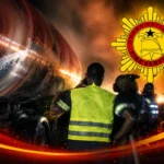LPG tanker fire disrupts Accra-Tema Motorway as firefighters contain blaze
