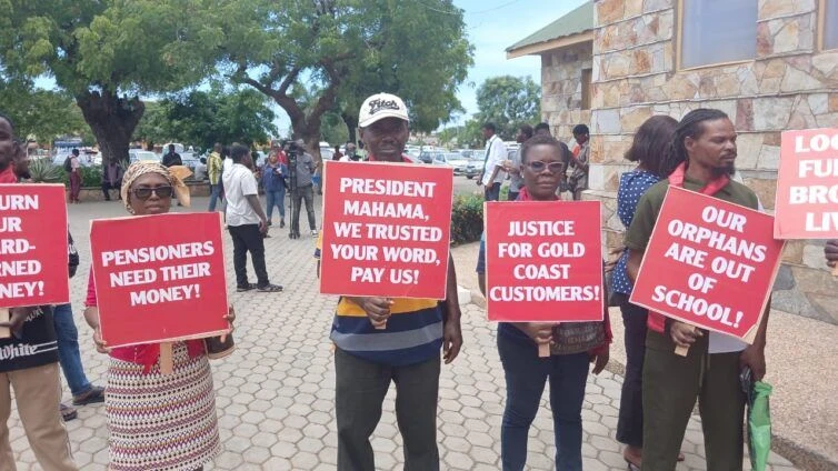Gold Coast Fund Customers Petition Mahama Over Funds