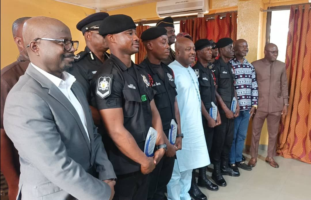 Four Police Officers Honoured for Busting Robbery Gang in Wa Nukunya