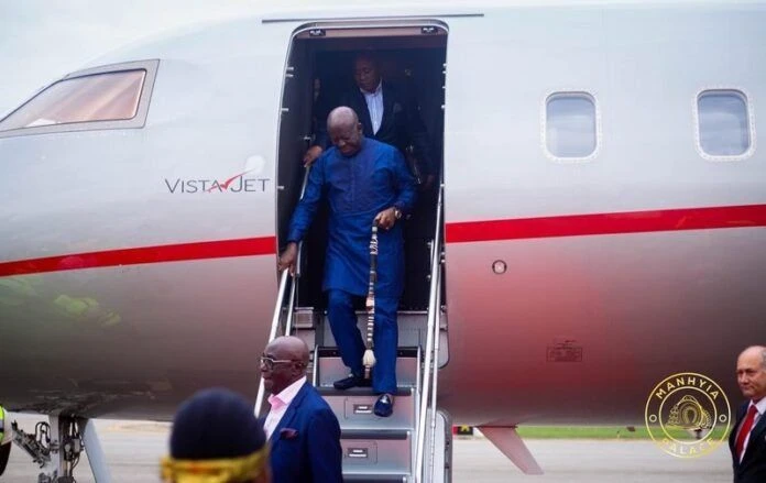 Asantehene Returns Home After High-Level US Engagements