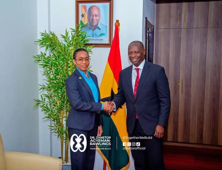 Zanetor Agyeman-Rawlings Assumes Office as Environment Minister