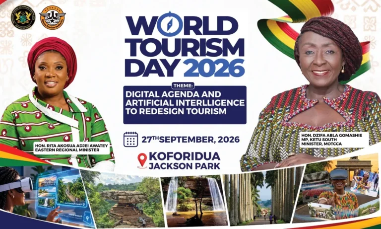 Ghana to Mark World Tourism Day 2026 With Eastern Expo