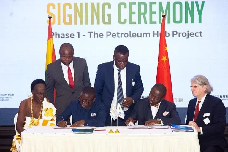 Representative of Investment Consortium signing the agreement.
