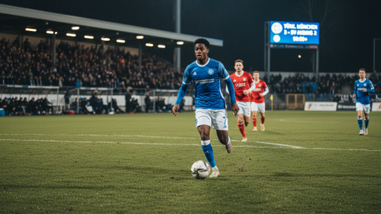 Ghanaian Starlet Abdulrahman Hassirou Shines in Türkgücü München Victory