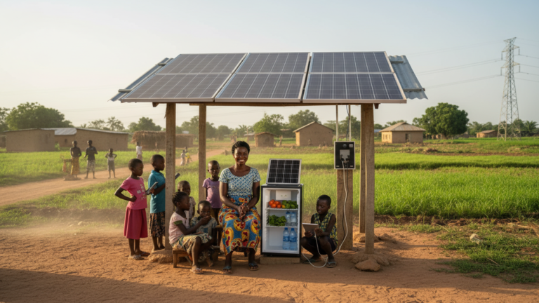 How Solar Power in Rural Ghana is Changing Lives Nukunya